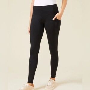 Calme Johnny Was “Endurance 7/8” Leggings Pockets Black XXL